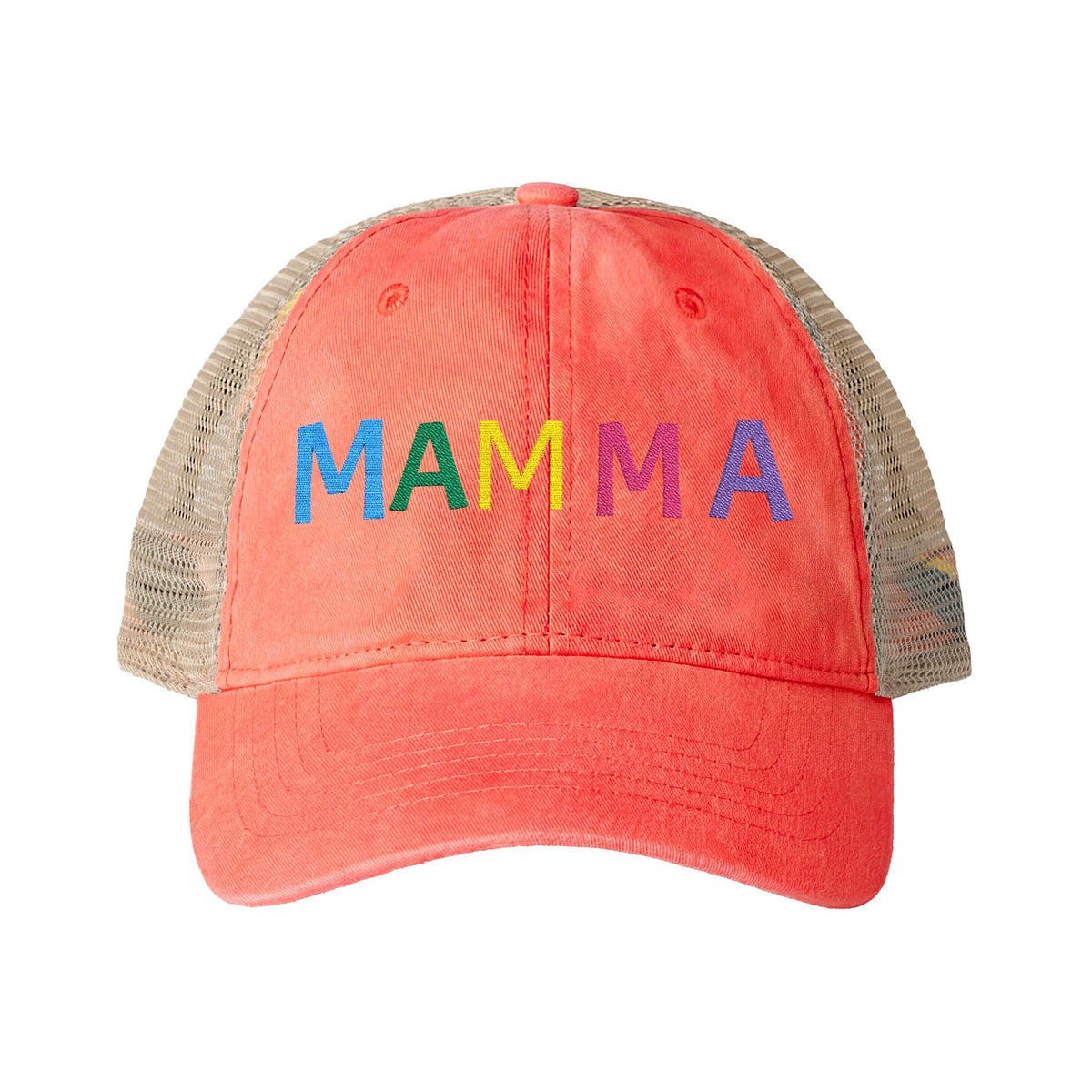 Women's Washed Mesh-Back Cap