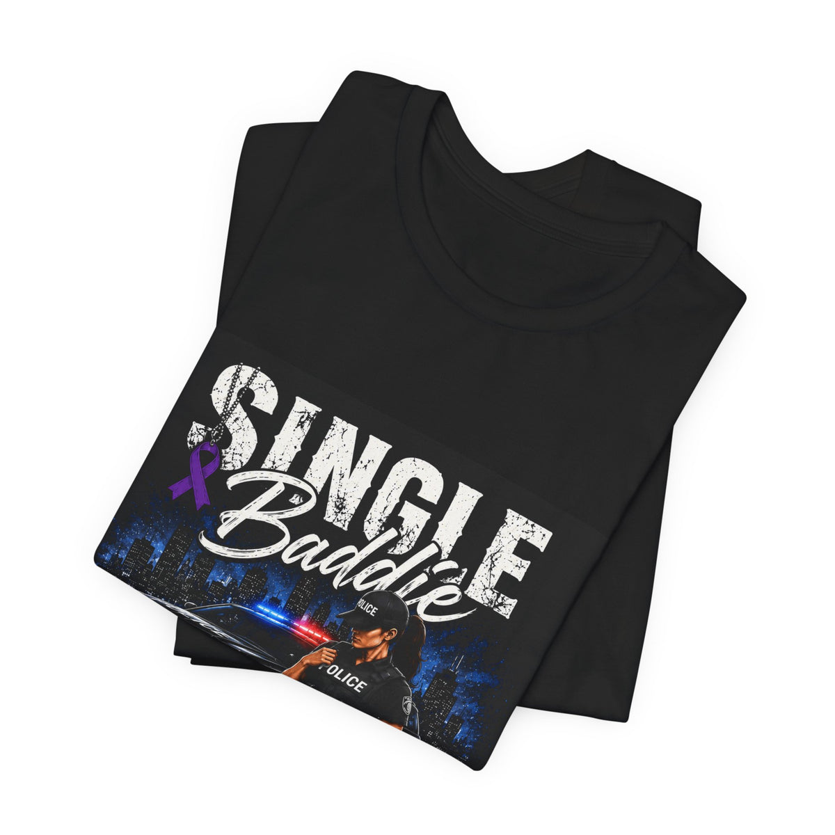 Single Baddie Tee - "Focused on My Purpose" Inspirational Graphic Shirt