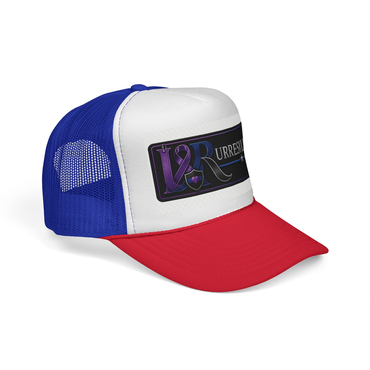 Resilient Ribbon Trucker Hat — 'Rurresilient' Purple Awareness Cap