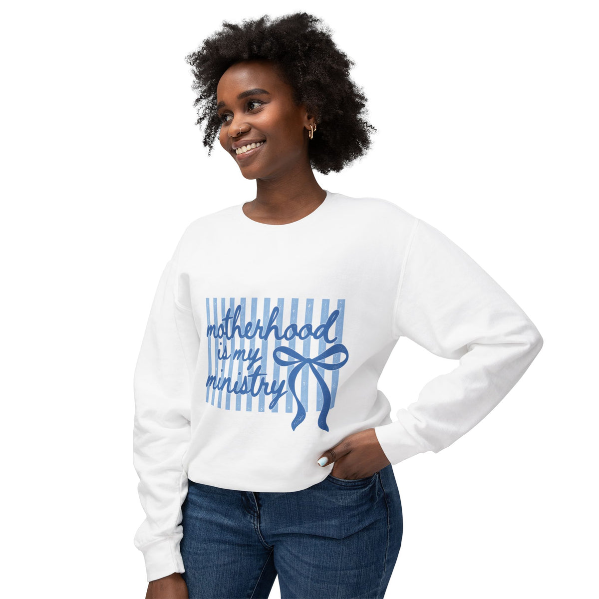 Unisex Lightweight Crewneck Sweatshirt